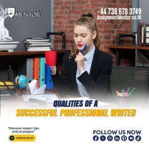 Qualities Of A Successful Professional Writer