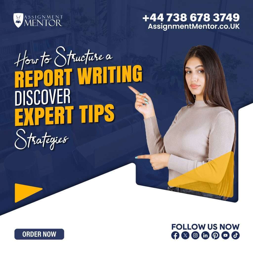 How to write report writing structure