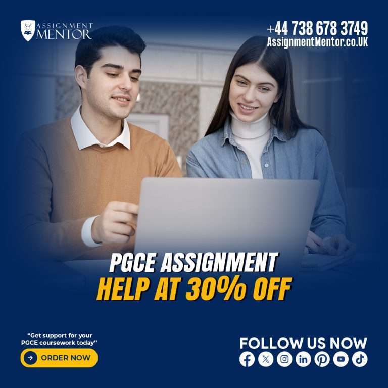 Top PGCE assignment help from Assignment Mentor, providing expert assistance with both theoretical and practical aspects of PGCE assignments, ensuring high-quality work that supports your teaching practice and future career.