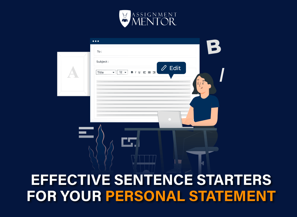 Effective sentence starters
