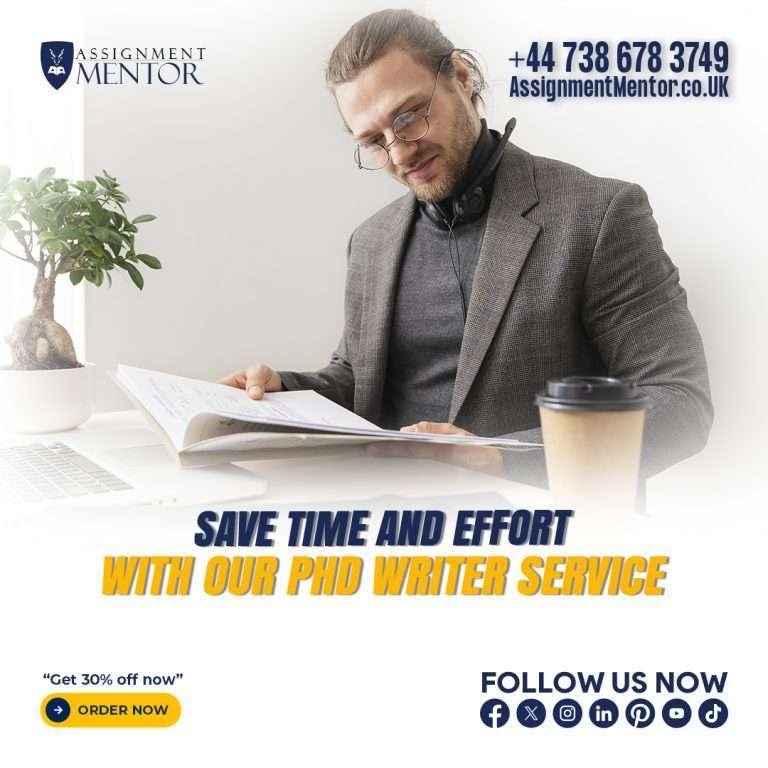 Expert PhD writing services from AssignmentMentor.com, providing assistance with structuring theses, research papers, and dissertations, ensuring outstanding academic achievements and successful completion of your work.