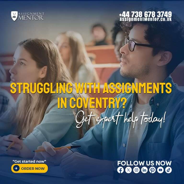 Need assignment help in Coventry? Get professional assistance with a 30% discount! Tailored solutions for academic success.