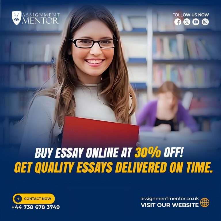 Buy essays online from experts with a 30% discount! Get high-quality, plagiarism-free essays tailored to your needs..