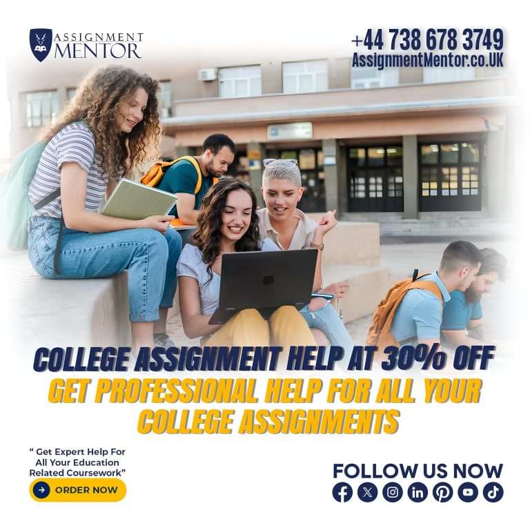 Need college assignment help? Get expert assistance now with a 30% discount! Achieve top grades effortlessly.