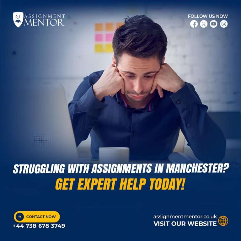 Looking for Manchester assignment help? Get expert writing assistance with a 30% discount! Achieve academic success.