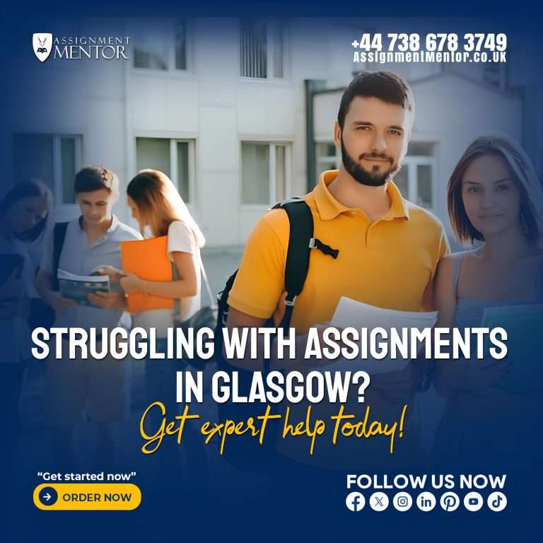 Need assignment help in Glasgow? Get expert assistance now with a 30% discount! tailored solutions for academic success.