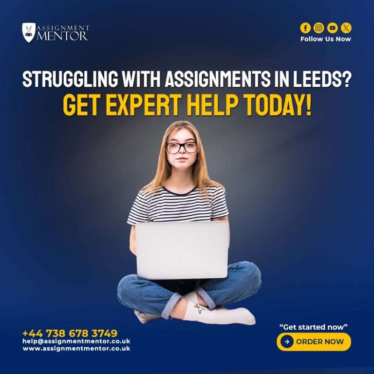 Need assignment help in Leeds? Get expert help now with a 30% discount! Tailored solutions for academic success.