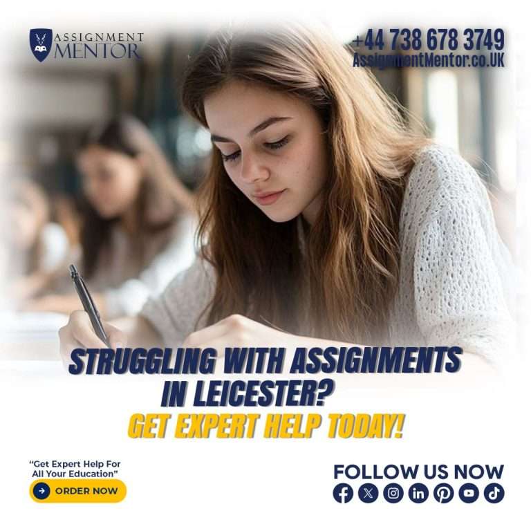 Looking for assignment help in Leicester? Get expert help now with a 30% discount! Achieve academic excellence effortlessly.