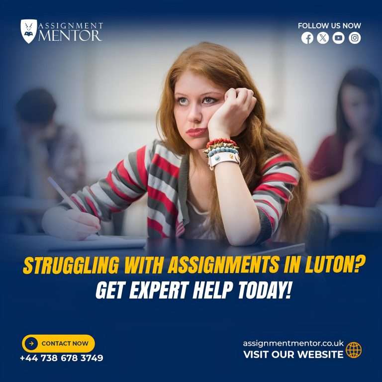 Looking for assignment help in Luton? Get expert writing help with a 30% discount! Achieve academic excellence effortlessly.