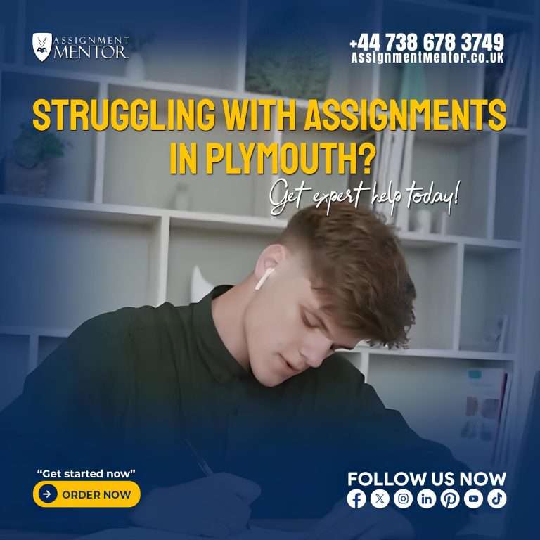 Need assignment help in Plymouth? Get professional assistance now with a 30% discount! tailored solutions for success.