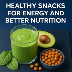 Healthy snacks arranged on a table showcasing nutritious options that boost daily energy and support better overall health and wellness.