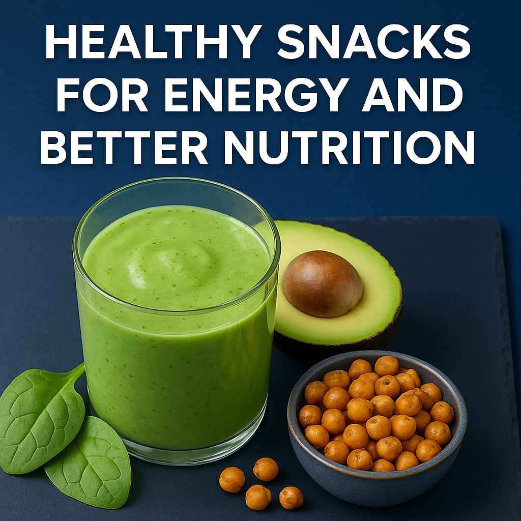 Healthy snacks arranged on a table showcasing nutritious options that boost daily energy and support better overall health and wellness.