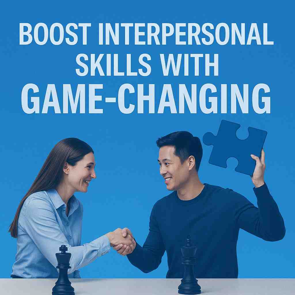 A visual guide showing game-changing techniques to boost interpersonal skills, strengthen communication, and build stronger connections.