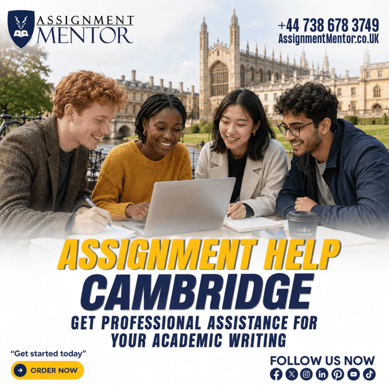 Assignment Help Cambridge with professional assignment writing services for university students